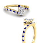 Load image into Gallery viewer, petite-bypass-radiant-cut-diamond-ring-with-blue-sapphire-in-FDENS3007RARGSABL-NL-YG
