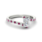 Load image into Gallery viewer, petite-bypass-radiant-cut-diamond-ring-with-pink-sapphire-in-FDENS3007RARGSADRPI-NL-WG
