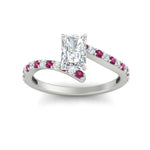 Load image into Gallery viewer, petite-bypass-radiant-cut-diamond-ring-with-pink-sapphire-in-FDENS3007RARGSADRPI-NL-WG
