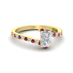 Load image into Gallery viewer, petite-bypass-radiant-cut-diamond-ring-with-pink-sapphire-in-FDENS3007RARGSADRPI-NL-YG
