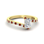 Load image into Gallery viewer, petite-bypass-radiant-cut-diamond-ring-with-ruby-in-FDENS3007RARGRUDR-NL-YG
