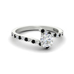 Load image into Gallery viewer, petite-bypass-round-cut-diamond-ring-with-black-diamond-in-FDENS3007RORGBLACK-NL-WG
