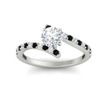 Load image into Gallery viewer, petite-bypass-round-cut-diamond-ring-with-black-diamond-in-FDENS3007RORGBLACK-NL-WG
