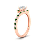 Load image into Gallery viewer, petite-bypass-round-cut-diamond-ring-with-emerald-in-FDENS3007RORGEMGR-NL-RG

