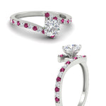 Load image into Gallery viewer, petite-bypass-round-cut-diamond-ring-with-pink-sapphire-in-FDENS3007RORGSADRPI-NL-WG