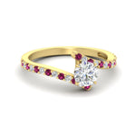 Load image into Gallery viewer, petite-bypass-round-cut-diamond-ring-with-pink-sapphire-in-FDENS3007RORGSADRPI-NL-YG