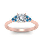 Load image into Gallery viewer, petite-cathedral-asscher-cut-diamond-engagement-ring-with-blue-topaz-in-rose-gold-FD9275ASRGICBLTOANGLE5-NL-RG?v=1758264038
