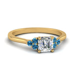 Load image into Gallery viewer, petite-cathedral-asscher-cut-diamond-engagement-ring-with-blue-topaz-in-yellow-gold-FD9275ASRGICBLTO-NL-YG?v=1758264037
