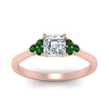 Thumbnail 49 - petite-cathedral-asscher-cut-diamond-engagement-ring-with-emerald-in-rose-gold-FD9275ASRGEMGRANGLE5-NL-RG?v=1758264037