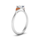 Load image into Gallery viewer, petite-cathedral-asscher-cut-diamond-engagement-ring-with-orange-sapphire-in-white-gold-FD9275ASRGSAORANGLE2-NL-WG?v=1758264037
