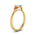 Load image into Gallery viewer, petite-cathedral-asscher-cut-diamond-engagement-ring-with-orange-sapphire-in-yellow-gold-FD9275ASRGSAORANGLE2-NL-YG?v=1758264037
