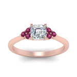 Load image into Gallery viewer, petite-cathedral-asscher-cut-diamond-engagement-ring-with-pink-sapphire-in-rose-gold-FD9275ASRGSADRPIANGLE5-NL-RG?v=1758264037
