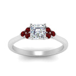 Load image into Gallery viewer, petite-cathedral-asscher-cut-diamond-engagement-ring-with-ruby-in-white-gold-FD9275ASRGRUDRANGLE5-NL-WG?v=1758264038
