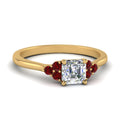 Thumbnail 51 - petite-cathedral-asscher-cut-diamond-engagement-ring-with-ruby-in-yellow-gold-FD9275ASRGRUDR-NL-YG?v=1758264037