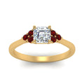 Thumbnail 52 - petite-cathedral-asscher-cut-diamond-engagement-ring-with-ruby-in-yellow-gold-FD9275ASRGRUDRANGLE5-NL-YG?v=1758264038