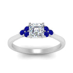 Load image into Gallery viewer, petite-cathedral-asscher-cut-diamond-engagement-ring-with-sapphire-in-white-gold-FD9275ASRGSABLANGLE5-NL-WG?v=1758264037
