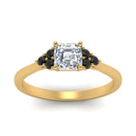 Load image into Gallery viewer, petite-cathedral-asscher-cut-engagement-ring-with-black-diamond-in-yellow-gold-FD9275ASRGBLACKANGLE5-NL-YG?v=1758264037
