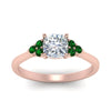 Load image into Gallery viewer, petite-cathedral-cushion-cut-diamond-engagement-ring-with-emerald-in-rose-gold-FD9275CURGEMGRANGLE5-NL-RG_02d5875e-93b6-473d-8511-f180cea2cc8d?v=1758264047