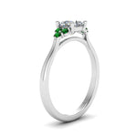 Load image into Gallery viewer, petite-cathedral-cushion-cut-diamond-engagement-ring-with-emerald-in-white-gold-FD9275CURGEMGRANGLE2-NL-WG_886e67c3-781c-4946-b2b8-e13472252ab5?v=1758264047
