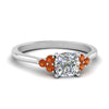 Load image into Gallery viewer, petite-cathedral-cushion-cut-diamond-engagement-ring-with-orange-sapphire-in-white-gold-FD9275CURGSAOR-NL-WG_ec9298c7-ddf6-4425-9d91-021b3ea02a77?v=1758264046