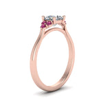 Load image into Gallery viewer, petite-cathedral-cushion-cut-diamond-engagement-ring-with-pink-sapphire-in-rose-gold-FD9275CURGSADRPIANGLE2-NL-RG_afe6a755-1ba2-424d-a963-5f5d45db190b?v=1758264046
