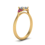 Load image into Gallery viewer, petite-cathedral-cushion-cut-diamond-engagement-ring-with-pink-sapphire-in-yellow-gold-FD9275CURGSADRPIANGLE2-NL-YG_723e76c0-30db-456f-a60e-4fdf99a3489d?v=1758264046

