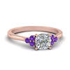 Load image into Gallery viewer, petite-cathedral-cushion-cut-diamond-engagement-ring-with-purple-topaz-in-rose-gold-FD9275CURGVITO-NL-RG_15040a8c-3e2e-485f-ab5a-3f3302738b57?v=1758264047