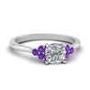 Load image into Gallery viewer, petite-cathedral-cushion-cut-diamond-engagement-ring-with-purple-topaz-in-white-gold-FD9275CURGVITO-NL-WG_661293b1-7e11-448b-aab6-e14934e630a2?v=1758264047
