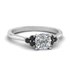Load image into Gallery viewer, petite-cathedral-cushion-cut-engagement-ring-with-black-diamond-in-white-gold-FD9275CURGBLACK-NL-WG_a3717174-6d98-4a5f-97e7-f74ded63cf83?v=1758264047