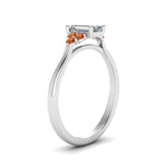 Load image into Gallery viewer, petite-cathedral-emerald-cut-diamond-engagement-ring-with-orange-sapphire-in-white-gold-FD9275EMRGSAORANGLE2-NL-WG_7ba8d40c-e27c-4229-bf1d-be71c2fb3535?v=1758264056
