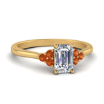Load image into Gallery viewer, petite-cathedral-emerald-cut-diamond-engagement-ring-with-orange-sapphire-in-yellow-gold-FD9275EMRGSAOR-NL-YG_6a1f7a55-17fc-4198-b014-5dc0b8ba0977?v=1758264056
