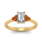 Load image into Gallery viewer, petite-cathedral-emerald-cut-diamond-engagement-ring-with-orange-sapphire-in-yellow-gold-FD9275EMRGSAORANGLE5-NL-YG_19f4020a-a878-423e-beec-0ca8278f1083?v=1758264056
