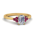 Load image into Gallery viewer, petite-cathedral-emerald-cut-diamond-engagement-ring-with-pink-sapphire-in-yellow-gold-FD9275EMRGSADRPI-NL-YG_57d6a168-c2da-4beb-9634-f7fcede9dd96?v=1758264056
