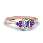 Load image into Gallery viewer, petite-cathedral-emerald-cut-diamond-engagement-ring-with-purple-topaz-in-rose-gold-FD9275EMRGVITO-NL-RG_225c76ef-6ad2-42dd-a8f4-60c36ef13279?v=1758264057

