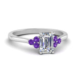 Load image into Gallery viewer, petite-cathedral-emerald-cut-diamond-engagement-ring-with-purple-topaz-in-white-gold-FD9275EMRGVITO-NL-WG_db0d1484-41ea-4dcf-aef7-2044a4c1bde5?v=1758264057
