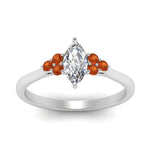 Load image into Gallery viewer, petite-cathedral-marquise-cut-diamond-engagement-ring-with-orange-sapphire-in-white-gold-FD9275MQRGSAORANGLE5-NL-WG?v=1758263934
