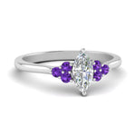 Load image into Gallery viewer, petite-cathedral-marquise-cut-diamond-engagement-ring-with-purple-topaz-in-white-gold-FD9275MQRGVITO-NL-WG_42a2d8d1-4105-49ff-ba69-6e933b3cb501?v=1758264067
