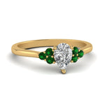 Load image into Gallery viewer, petite-cathedral-pear-shaped-diamond-engagement-ring-with-emerald-in-yellow-gold-FD9275PERGEMGR-NL-YG_37140c29-da41-45fa-bcb9-936360e12f7a?v=1758264088
