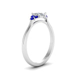 Load image into Gallery viewer, petite-cathedral-pear-shaped-diamond-engagement-ring-with-sapphire-in-white-gold-FD9275PERGSABLANGLE2-NL-WG_a258d8a3-b687-4586-8274-2df3a4069567?v=1758264088
