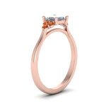 Load image into Gallery viewer, petite-cathedral-princess-cut-diamond-engagement-ring-with-orange-sapphire-in-rose-gold-FD9275PRRGSAORANGLE2-NL-RG_eb4232c2-44a1-4106-8da1-e7bbe078a4c3?v=1758264099
