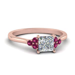 Load image into Gallery viewer, petite-cathedral-princess-cut-diamond-engagement-ring-with-pink-sapphire-in-rose-gold-FD9275PRRGSADRPI-NL-RG?v=1758263985
