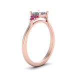 Load image into Gallery viewer, petite-cathedral-princess-cut-diamond-engagement-ring-with-pink-sapphire-in-rose-gold-FD9275PRRGSADRPIANGLE2-NL-RG_7d7b1b1e-06cc-4227-a714-d86509786a59?v=1758264098
