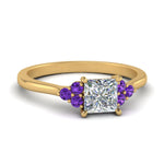 Load image into Gallery viewer, petite-cathedral-princess-cut-diamond-engagement-ring-with-purple-topaz-in-yellow-gold-FD9275PRRGVITO-NL-YG?v=1758263985
