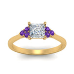 Load image into Gallery viewer, petite-cathedral-princess-cut-diamond-engagement-ring-with-purple-topaz-in-yellow-gold-FD9275PRRGVITOANGLE5-NL-YG?v=1758263985

