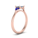 Load image into Gallery viewer, petite-cathedral-princess-cut-diamond-engagement-ring-with-sapphire-in-rose-gold-FD9275PRRGSABLANGLE2-NL-RG?v=1758263985
