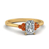 Load image into Gallery viewer, petite-cathedral-radiant-cut-diamond-engagement-ring-with-orange-sapphire-in-yellow-gold-FD9275RARGSAOR-NL-YG_e4702575-7d30-41ed-82df-f2357be7387f?v=1758264110