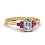Load image into Gallery viewer, petite-cathedral-radiant-cut-diamond-engagement-ring-with-pink-sapphire-in-yellow-gold-FD9275RARGSADRPI-NL-YG_00abd000-8f29-4996-ba70-9a9e474e0c15?v=1758264109
