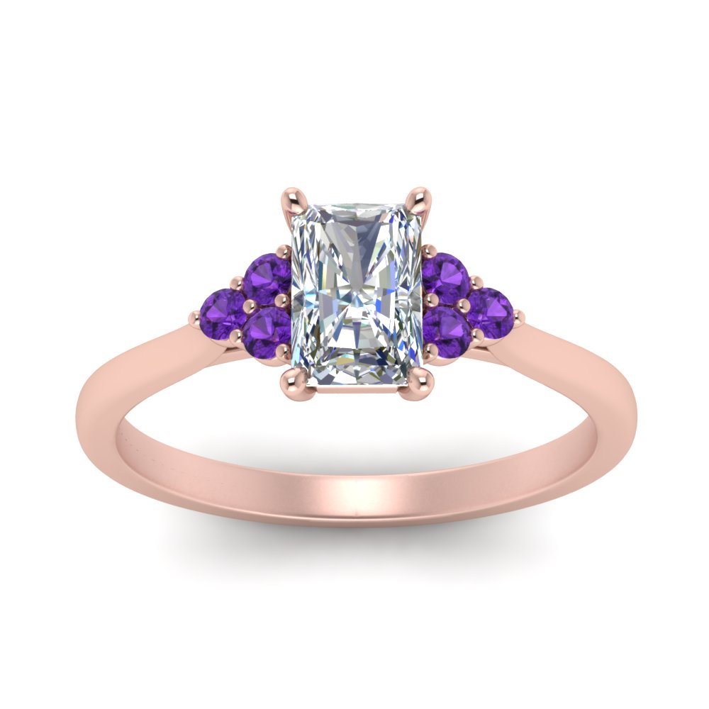petite-cathedral-radiant-cut-diamond-engagement-ring-with-purple-topaz-in-rose-gold-FD9275RARGVITOANGLE5-NL-RG?v=1758264005
