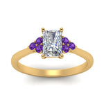 Load image into Gallery viewer, petite-cathedral-radiant-cut-diamond-engagement-ring-with-purple-topaz-in-yellow-gold-FD9275RARGVITOANGLE5-NL-YG?v=1758264005
