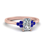 Load image into Gallery viewer, petite-cathedral-radiant-cut-diamond-engagement-ring-with-sapphire-in-rose-gold-FD9275RARGSABL-NL-RG?v=1758264003
